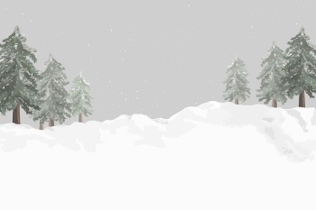 Christmas background, snowy forest, design | Free PSD Illustration - rawpixel Christmas background, snowy forest, design | Free PSD Illustration - rawpixel