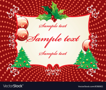 Christmas Banner vector image