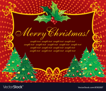 Christmas Banner vector image