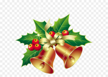 Christmas Bells: A Novel A Christmas Carol I Heard the Bells on Christmas Day - Christmas Bells with Mistletoe Ornament PNG Clipart 