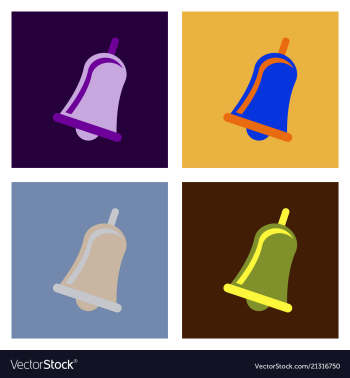 Christmas bells church bell - school bell icon vector image Christmas bells church bell - school bell icon vector image