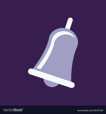Christmas bells church bell - school bell icon vector image Christmas bells church bell - school bell icon vector image