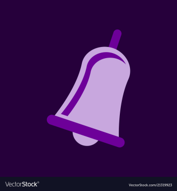 Christmas bells church bell - school bell icon vector image Christmas bells church bell - school bell icon vector image