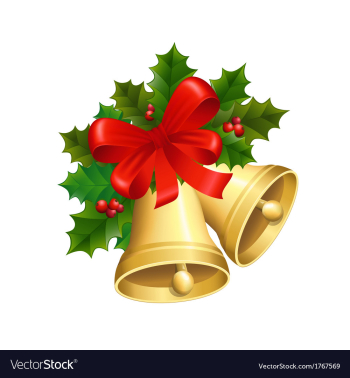  					Christmas bells vector&nbsp;image														