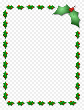 Christmas Border Png Pic - Christmas Page Borders Png