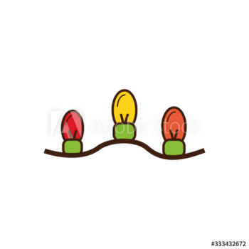 christmas bulbs lights icons christmas bulbs lights icons