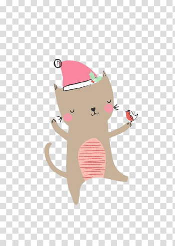 Christmas card Christmas tree Cat, christmas transparent background PNG clipart Christmas card Christmas tree Cat, christmas transparent background PNG clipart