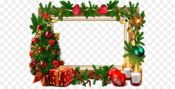 Christmas card Picture frame - Christmas Frame PNG Free Download 