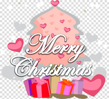 Christmas Cartoon, Christmas pink material transparent background PNG clipart