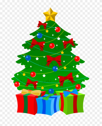 Christmas ~ Christmas Tree Clip Art Free Imageschristmas - Christmas Tree Presents Clip Art