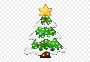 Christmas Clip Art - Christmas Tree With Snow Clipart Christmas Clip Art - Christmas Tree With Snow Clipart