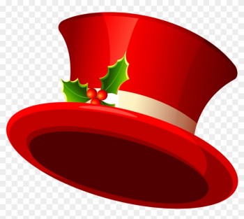 Christmas Clipart Hats - Christmas Top Hat Transparent Christmas Clipart Hats - Christmas Top Hat Transparent