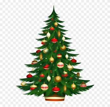 Christmas Clipartmerry - Christmas Tree Png