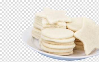 Christmas cookie Biscuit Christmas cookie, HD white stars cookies transparent background PNG clipart