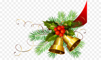 Christmas Day Christmas decoration Jingle bell Clip art - Transparent Christmas Gold Bells 