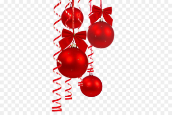 Christmas decoration Christmas tree Wallpaper - Red Christmas decorations Christmas ball 