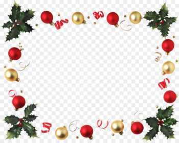 Christmas decoration Picture Frames Santa Claus Desktop Wallpaper - christmas border 