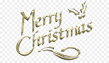 Christmas decoration Santa Claus Christmas ornament - Merry Christmas Decorative Text Label 