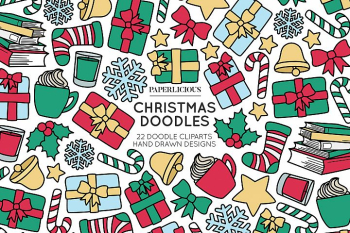 Christmas Doodle Cliparts Christmas Doodle Cliparts