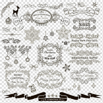 Christmas Euclidean Lace Pattern, Christmas pattern transparent background PNG clipart