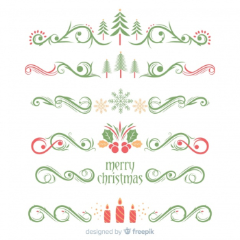 Christmas garland ornament collection Christmas garland ornament collection