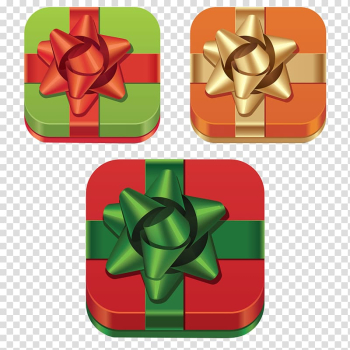 Christmas gift Christmas gift, Color Christmas gifts collection transparent background PNG clipart