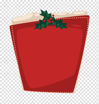 Christmas Gift Gratis Icon, Winter Christmas theme frame transparent background PNG clipart