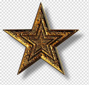 Christmas, gold star graphic transparent background PNG clipart