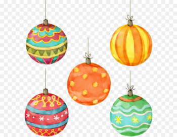 Christmas lights Christmas lights Watercolor painting - Hand-painted Christmas lights 
