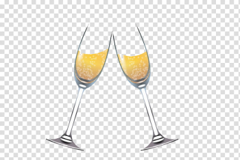 Christmas Materials , two clear champagne glasses transparent background PNG clipart Christmas Materials , two clear champagne glasses transparent background PNG clipart