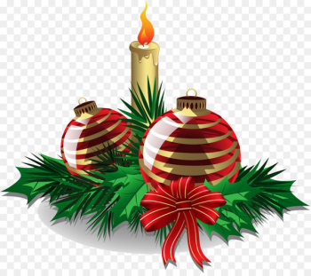 Christmas ornament Candle Christmas tree - christmas candles ball 