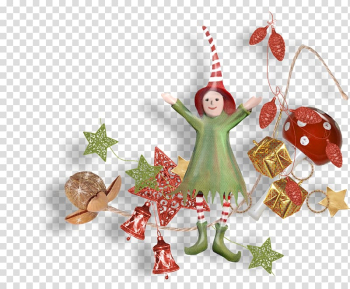 Christmas ornament Christmas Dolls Christmas decoration, Christmas dolls transparent background PNG clipart