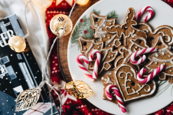 Christmas ornament cookies