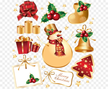 Christmas ornament Gift Christmas decoration Christmas tree - Bell Christmas stockings snowman gift box 