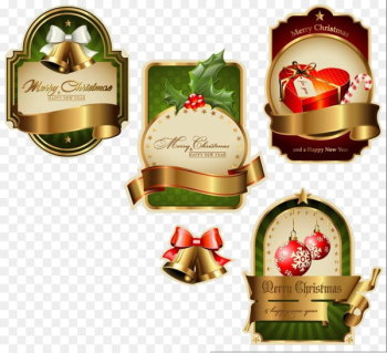 Christmas ornament Label Sticker - Merry Christmas icon set Christmas ornament Label Sticker - Merry Christmas icon set