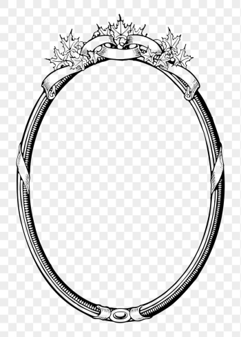 Christmas oval frame png sticker, | Free PNG - rawpixel