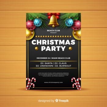 Christmas party banner Christmas party banner
