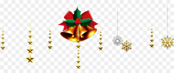 Christmas Pattern - Snowflake Christmas ornaments Christmas bells 
