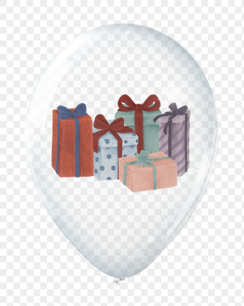 Christmas presents png, object in clear | Free PNG - rawpixel