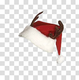 Christmas, red and white reindeer Christmas hat transparent background PNG clipart Christmas, red and white reindeer Christmas hat transparent background PNG clipart