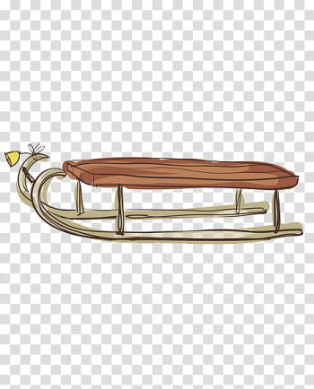 Christmas Resource , brown sled sketch transparent background PNG clipart Christmas Resource , brown sled sketch transparent background PNG clipart