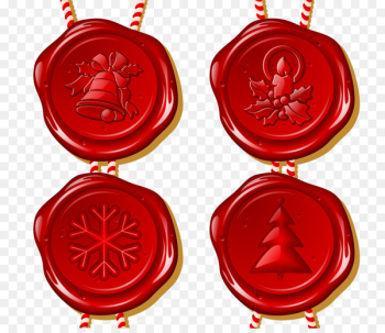 Christmas Sealing wax Paper - Vector Christmas candy Christmas Sealing wax Paper - Vector Christmas candy