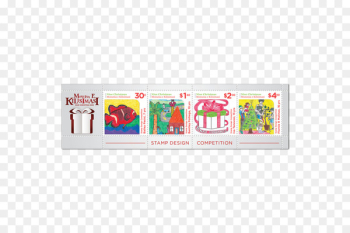 Christmas stamp Postage Stamps Christmas Day Christmas Carols USPS Forever Stamps Niue - bailey stamp 