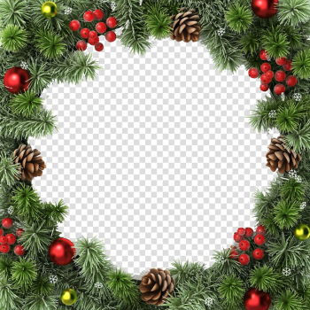 Christmas tree Christmas decoration Christmas ornament Christmas lights, frame transparent background PNG clipart