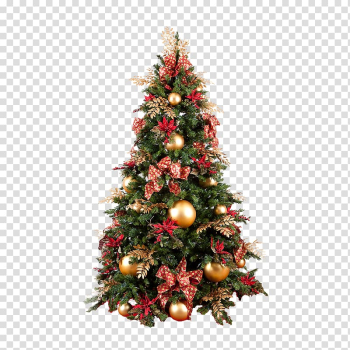 Christmas tree Christmas decoration, Christmas tree decoration transparent background PNG clipart