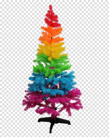 Christmas tree Christmas decoration Nativity scene, Color Christmas Tree transparent background PNG clipart