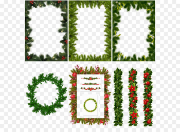 Christmas tree Christmas gift Christmas decoration - Christmas Border 