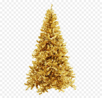 Christmas tree Christmas ornament - The Golden Christmas Tree 