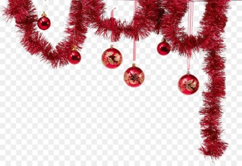 Christmas tree Christmas ornament Tinsel Christmas decoration - Christmas red bell creative 