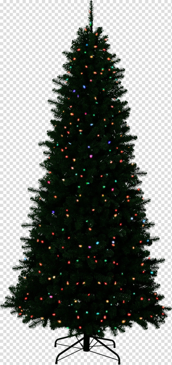 Christmas tree, Christmas tree illustration transparent background PNG clipart